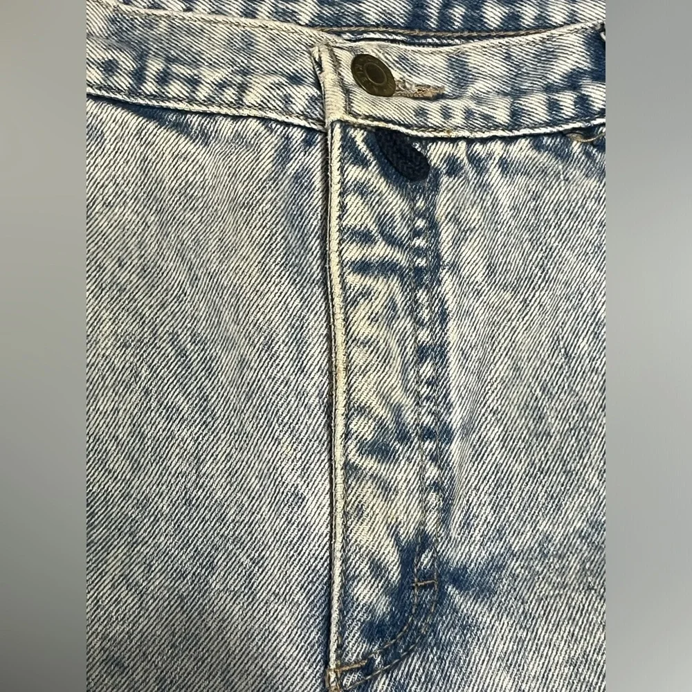 Vintage 80s 90s Calvin Klein Acid Wash USA Cotton Jeans - Picture 3 of 13